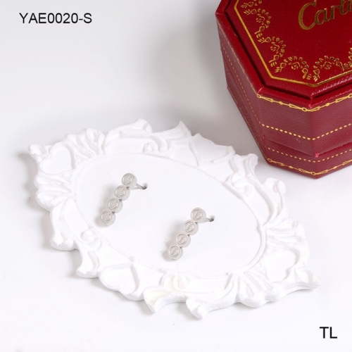 Stainless Steel Brand Earrings-SN230907-YAE0020-S-9.1