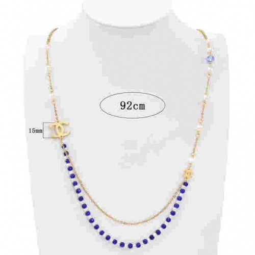 Stainless Steel Brand Necklace-HY230915-P26IRED (3)