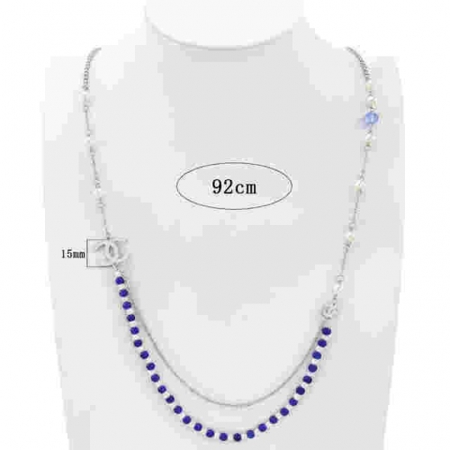 Stainless Steel Brand Necklace-HY230915-P26IRED (6)