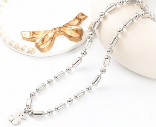 Stainless Steel TOU*S Necklace-CH230922-P12DETU