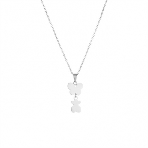 Stainless Steel Tou*s Necklace-HF230922-P6VFIZ