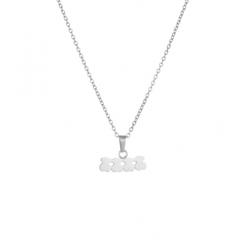 Stainless Steel Tou*s Necklace-HF230922-P5BIUT