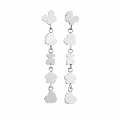 Stainless Steel Tou*s Earrings-HF230922-P15CEIK