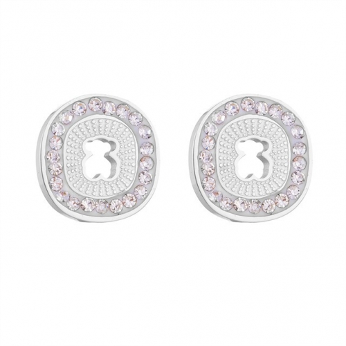 Stainless Steel Tou*s Earrings-HF230922-P9FEUI