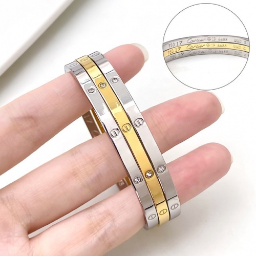 Stainless Steel Brand Bangle-HY231005-P24VIKL (5)