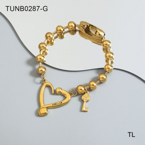 Stainless Steel uno de *50 Bracelet-SN230924-TUNB0287-G-17