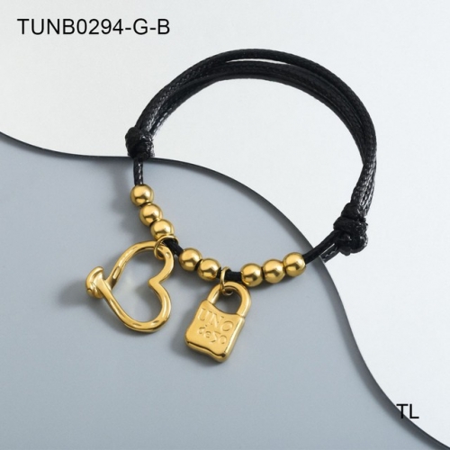 Stainless Steel uno de *50 Bracelet-SN230924-TUNB0294-G-B-18.6