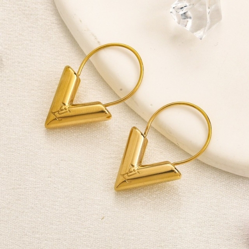 Stainless Steel Brand Earrings-YWA231006-P11ESSW (2)