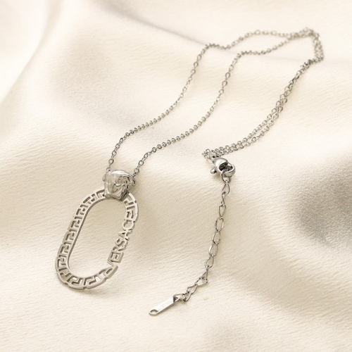 Stainless Steel Brand Necklace-YWA231006-P9.5VQAA (2)