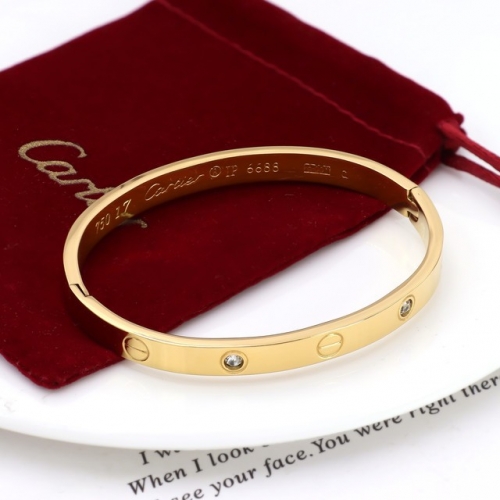 Stainless Steel Brand Bangle-HY231005-P13XIKJ