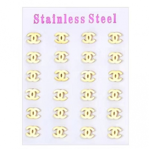 Stainless Steel Brand Earrings-HY231005-P24TR5E (4)