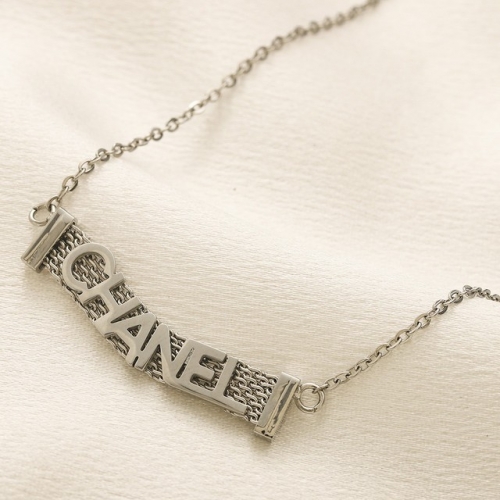 Stainless Steel Brand Necklace-YWA231006-P11TEWS (1)