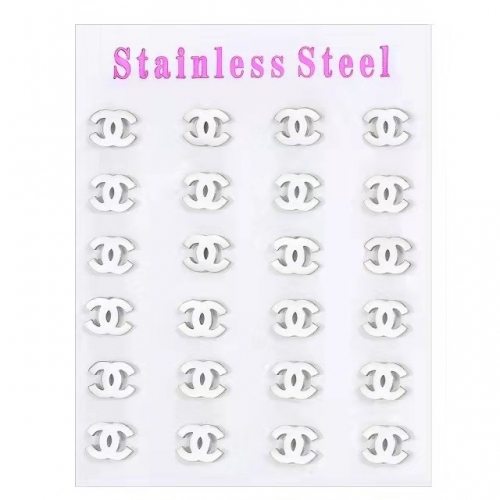 Stainless Steel Brand Earrings-HY231005-P20CY8U (1)