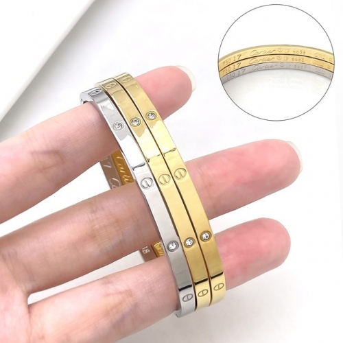 Stainless Steel Brand Bangle-HY231005-P24VIKL (3)