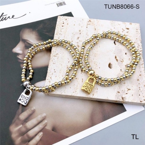 Stainless Steel uno de *50 Bracelet-SN230924-TUNB8066-S-18