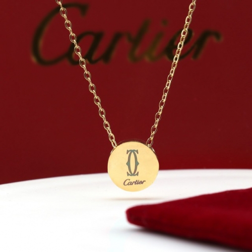 Stainless Steel Brand Necklace-HY231020-P6VCVB