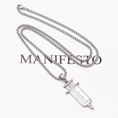 Stainless Steel Necklace-HY231020-P11OIIE (1)