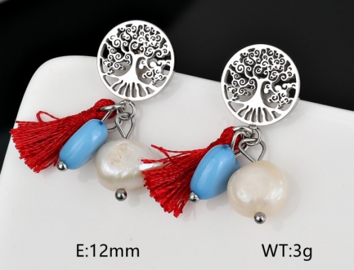 Stainless Steel Tou*s Earrings-DY231025-ED-218S-143-10