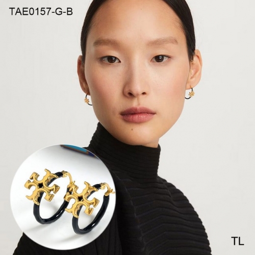 Stainless Steel Brand Earrings-SN231025-TAE0157-G-B-17.9