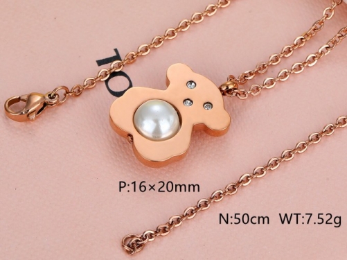 Stainless Steel Tou*s Necklace-DY231025-XL-169R-171-12