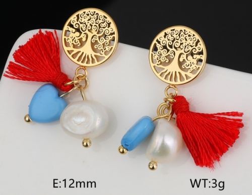 Stainless Steel Tou*s Earrings-DY231025-ED-218G-157-11