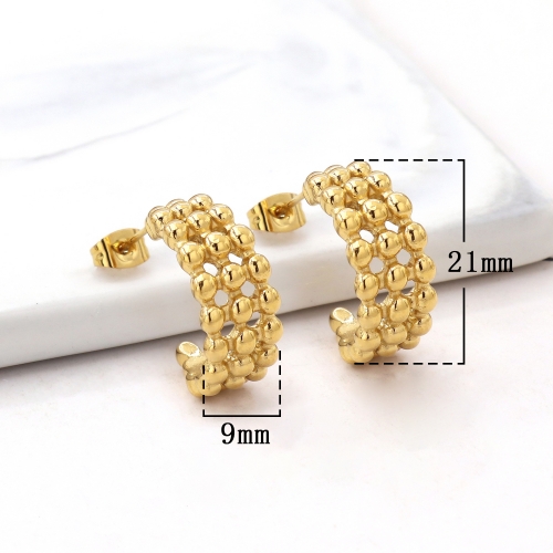 Stainless Steel Earrings-HY231020-P12VQQA (4)0