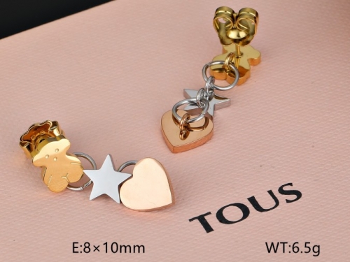 Stainless Steel Tou*s Earrings-DY231025-ED-216R-186-13