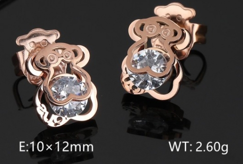 Stainless Steel Tou*s Earrings-DY231025-ED-219R-129-9