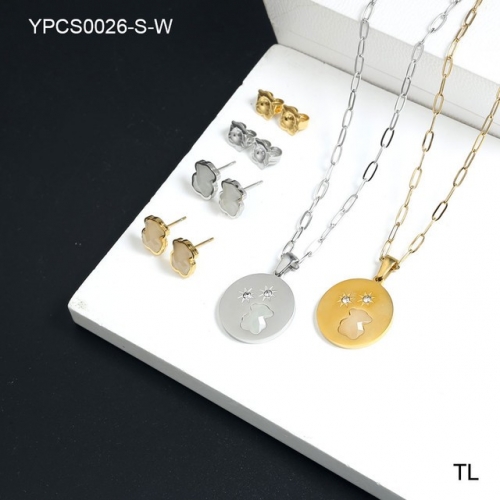 Stainless Steel TOU*S Set-SN231025-YPCS0026-S-W-17.5