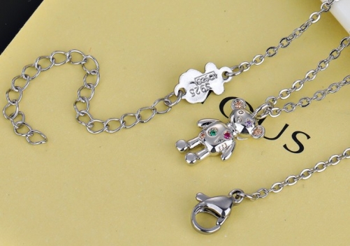 Stainless Steel Tou*s Necklace-DY231025-XL-155S-157-11