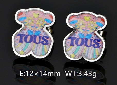 Stainless Steel Tou*s Earrings-DY231025-ED-213S-186-13