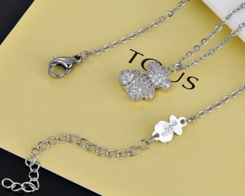 Stainless Steel Tou*s Necklace-DY231025-XL-154S-186-13