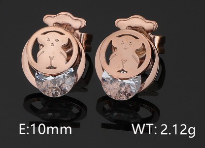 Stainless Steel Tou*s Earrings-DY231025-ED-220R-129-9