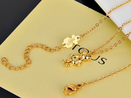 Stainless Steel Tou*s Necklace-DY231025-XL-155G-186-13