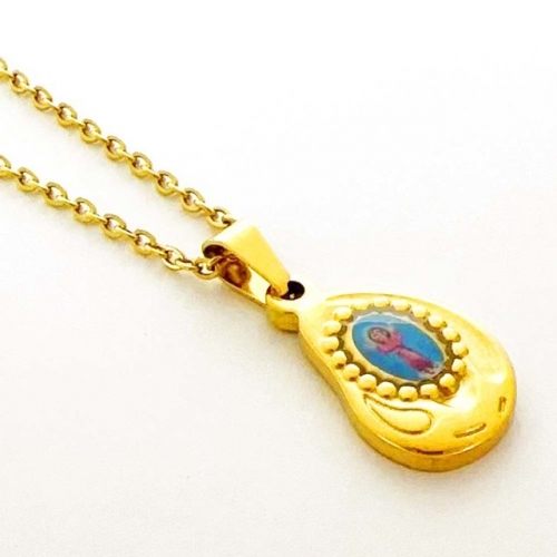 Stainless Steel Brand Necklace-RR231102-Rrx0952-9