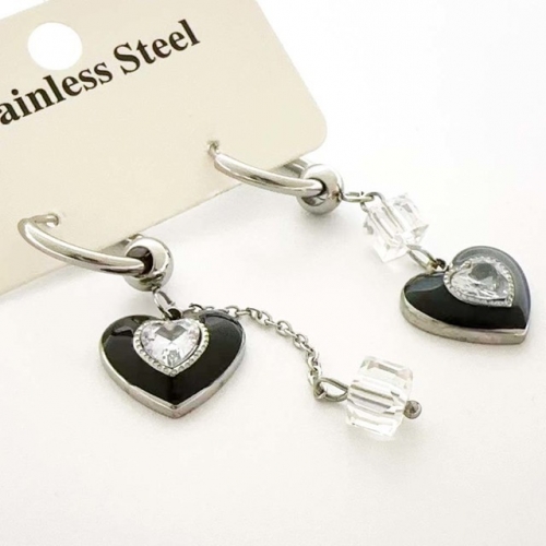 Stainless Steel Brand Earrings-RR231102-Rre1192-16