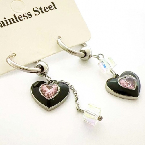 Stainless Steel Brand Earrings-RR231102-Rre1193-16