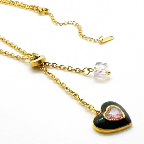 Stainless Steel Brand Necklace-RR231102-Rrx0993-16