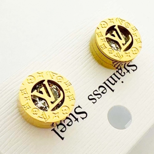 Stainless Steel Brand Earrings-RR231102-Rre1168-14