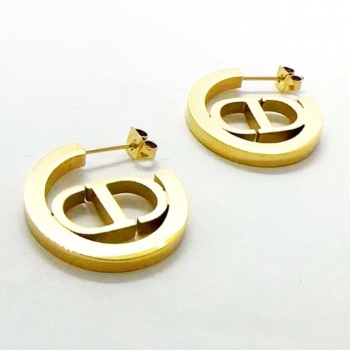 Stainless Steel Brand Earrings-RR231102-Rre1167-15