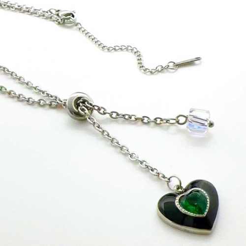 Stainless Steel Brand Necklace-RR231102-Rrx0991-15