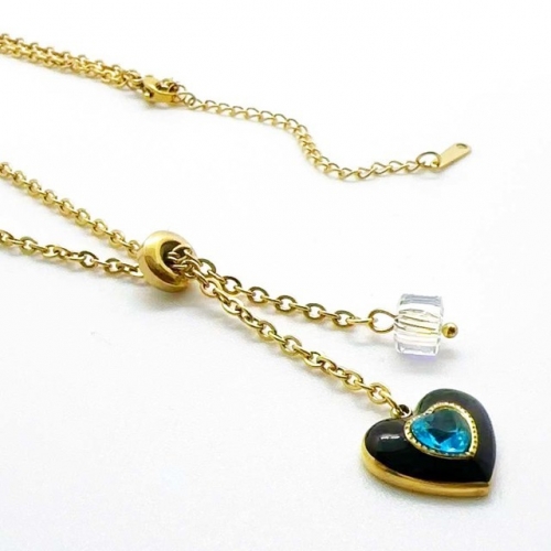 Stainless Steel Brand Necklace-RR231102-Rrx0994-16