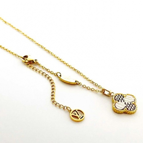 Stainless Steel Brand Necklace-RR231102-Rrx0968-14