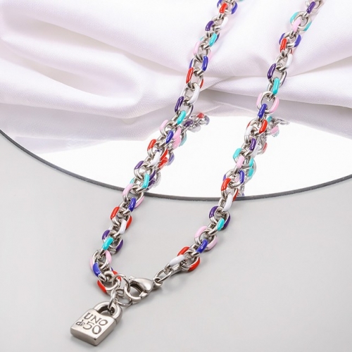 Stainless Steel uno de *50 Necklace-CH231111-P16FRYV