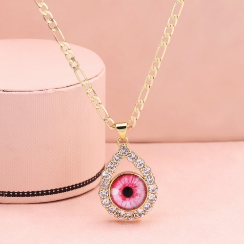 Stainless Steel Necklace-HY231110-P13CRRE (2)