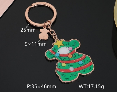 Stainless Steel Tou*s Keychain-DY231111-SK-022R-286-20