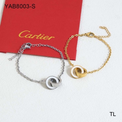 Stainless Steel Brand Bracelet-SN231111-YAB8003-S-13.5