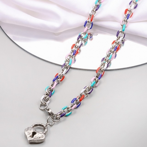 Stainless Steel uno de *50 Necklace-CH231111-P16DEYU