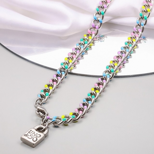 Stainless Steel uno de *50 Necklace-CH231111-P15FYTH3