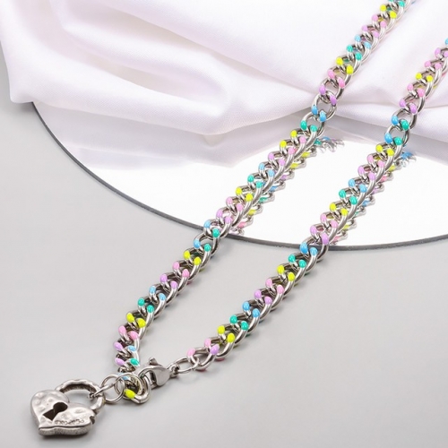 Stainless Steel uno de *50 Necklace-CH231111-P15F5RH